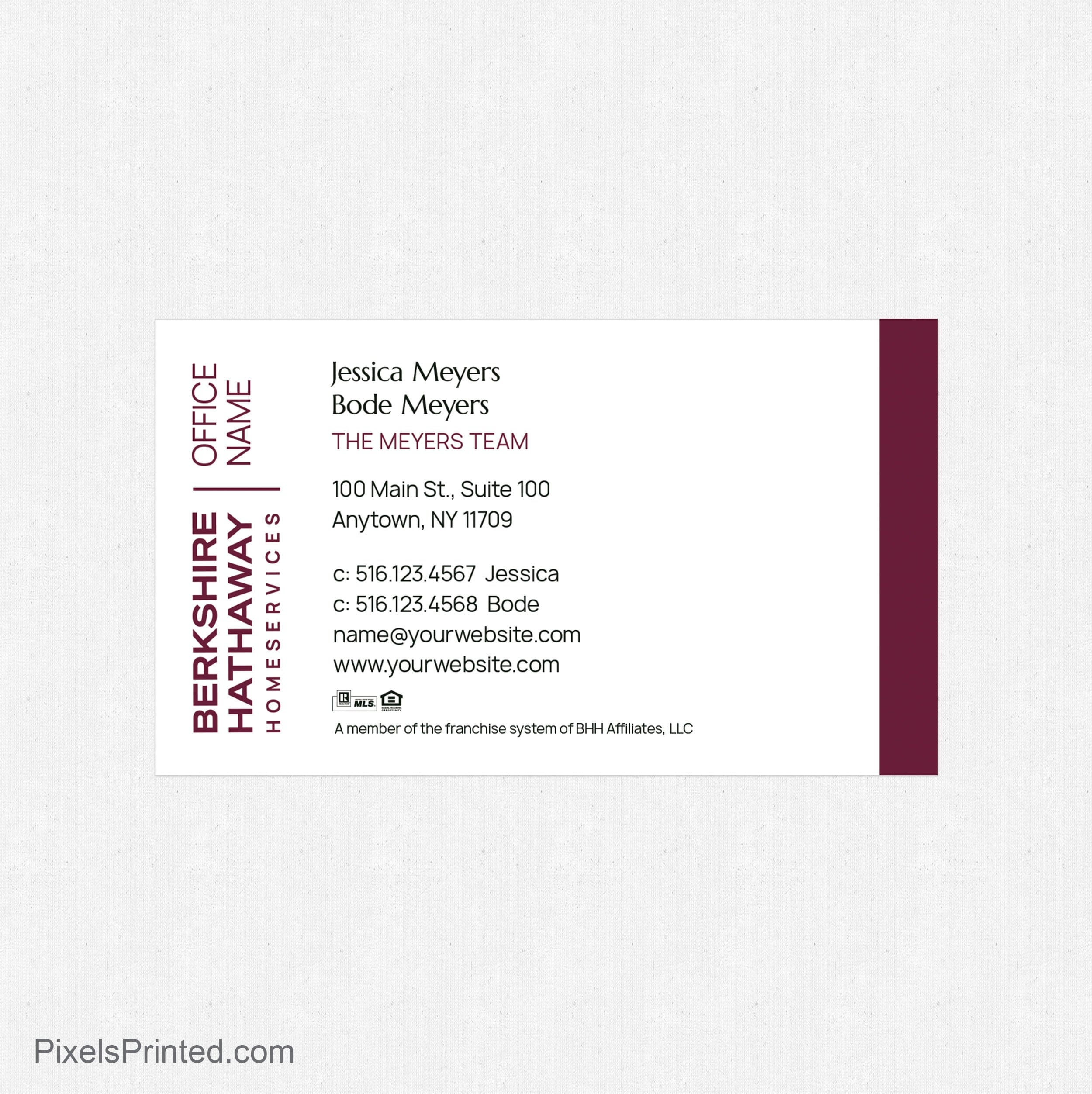 Berkshire cheapest Hathaway business card magnets - 2