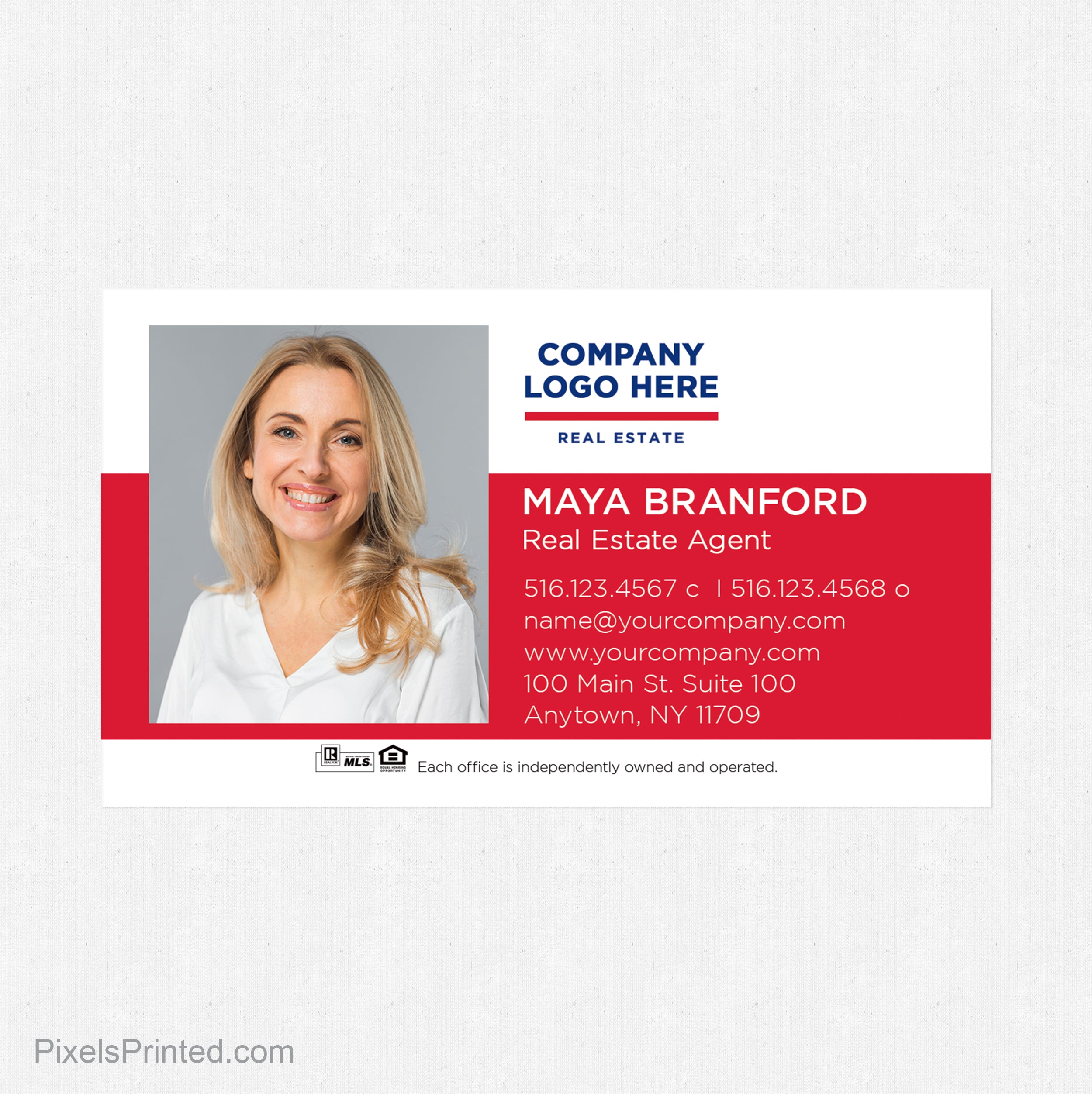 Real Estate Business Card Magnets