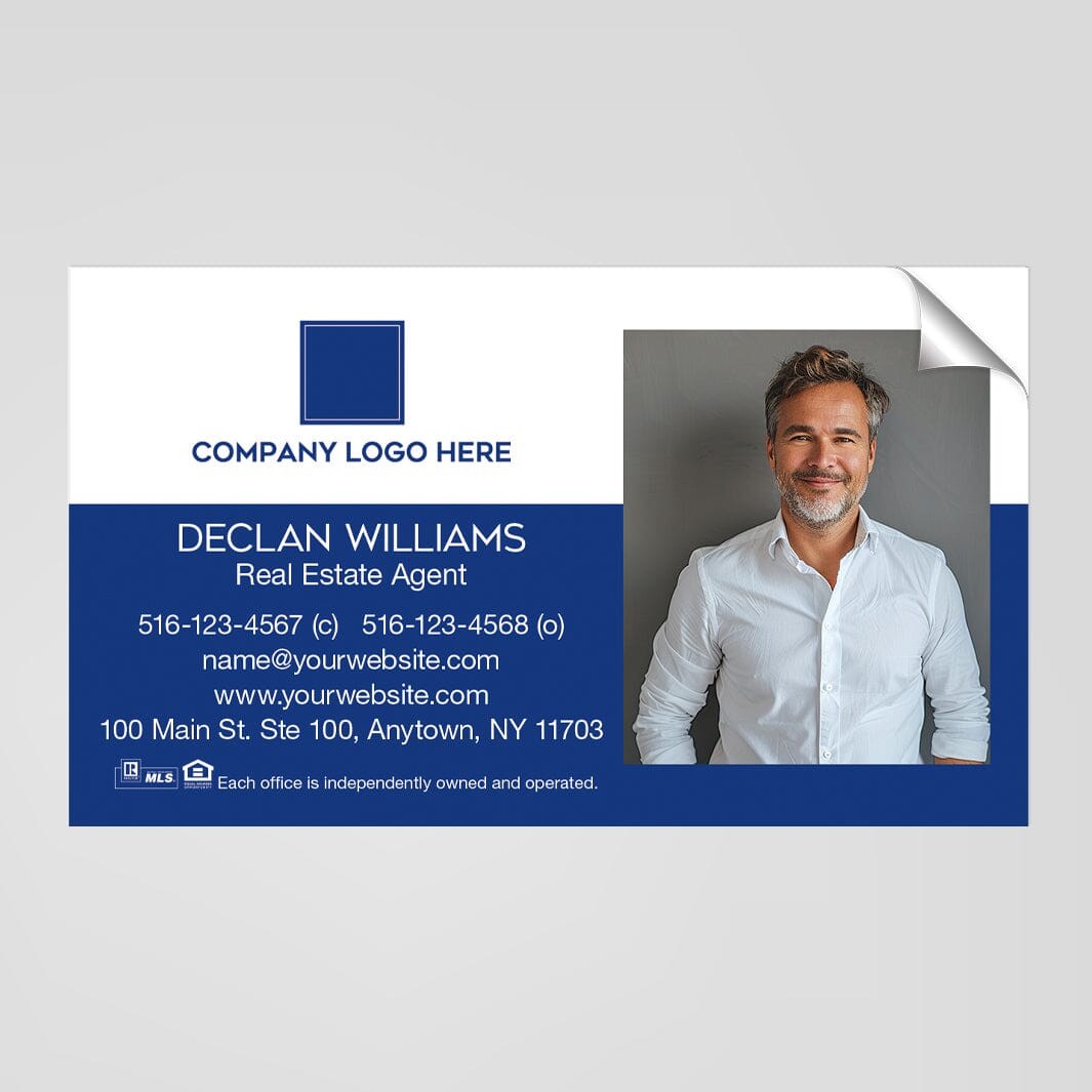 Coldwell Banker business card stickers