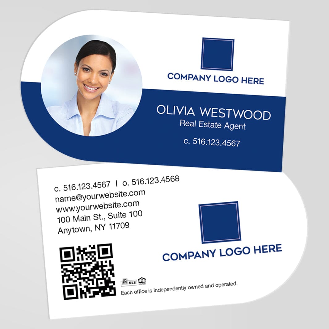 Coldwell Banker shape business cards