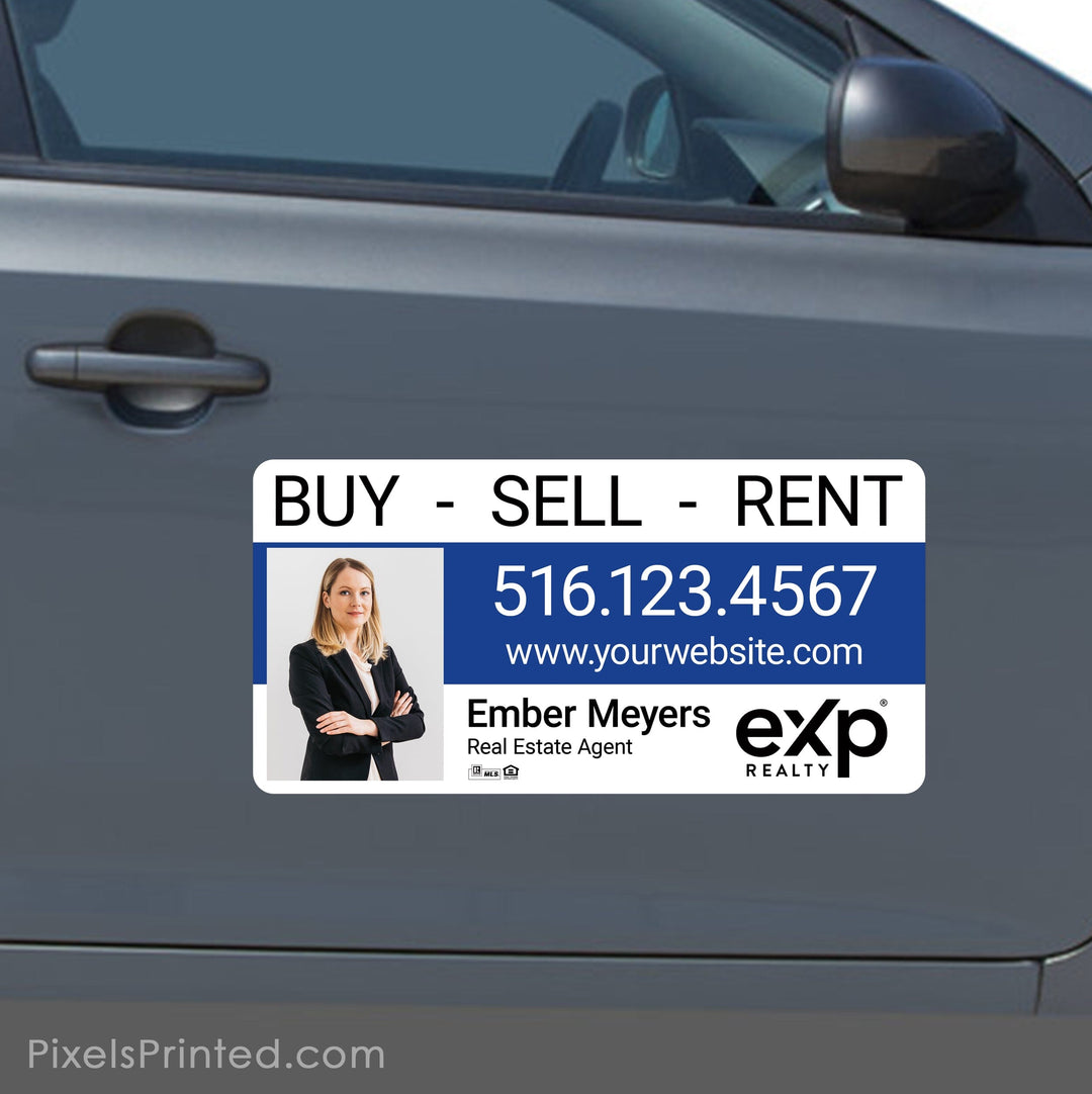 EXP realty car magnets