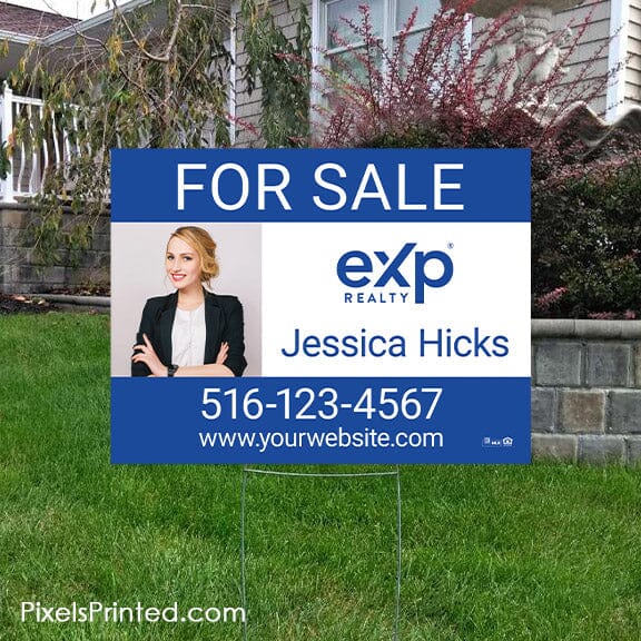 EXP realty real estate yard signs