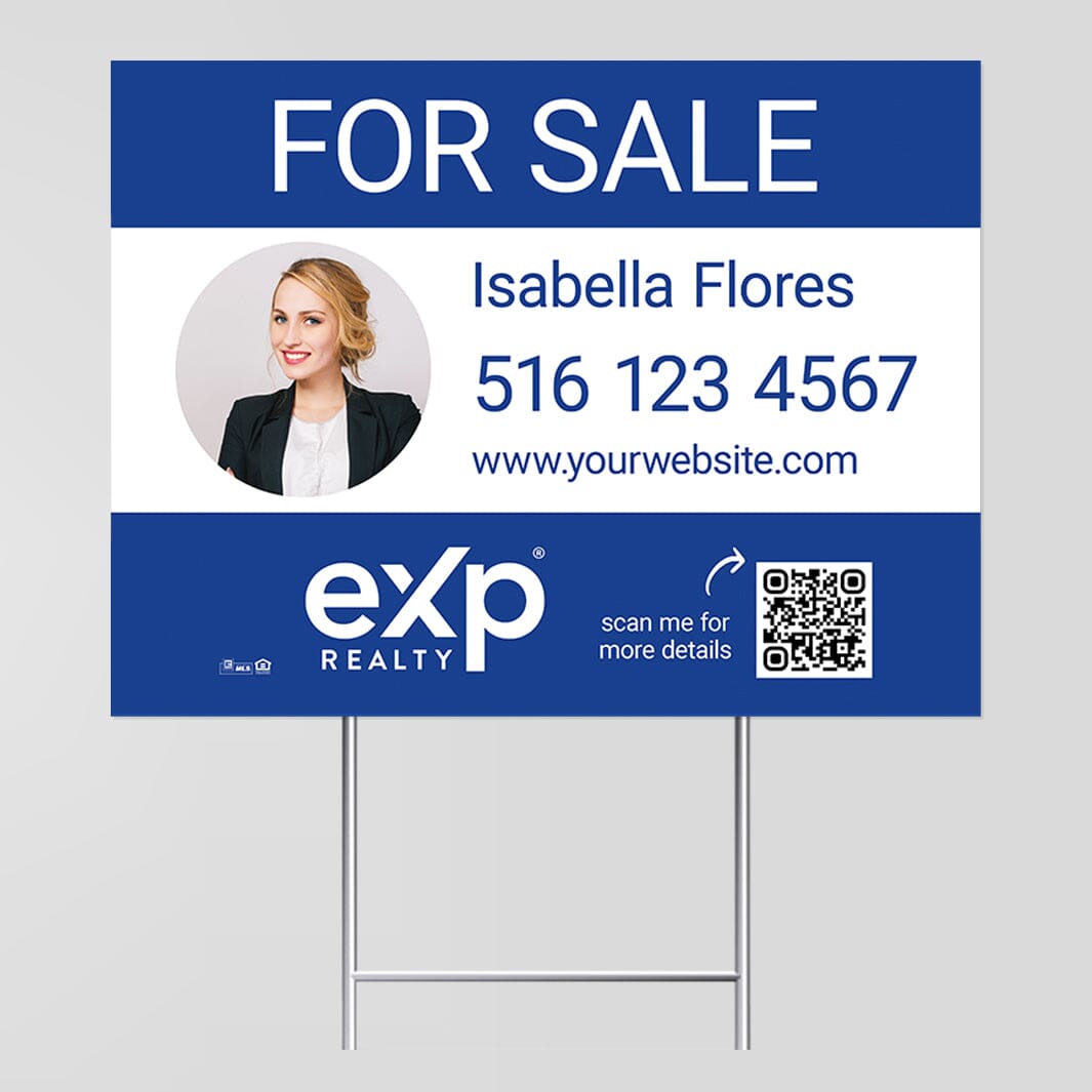 EXP realty real estate yard signs