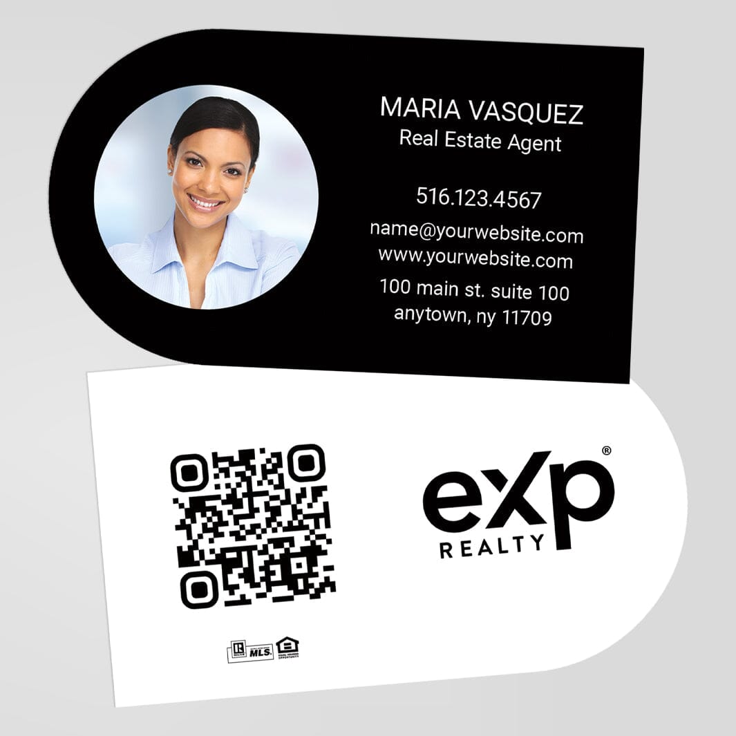 EXP realty shape business cards