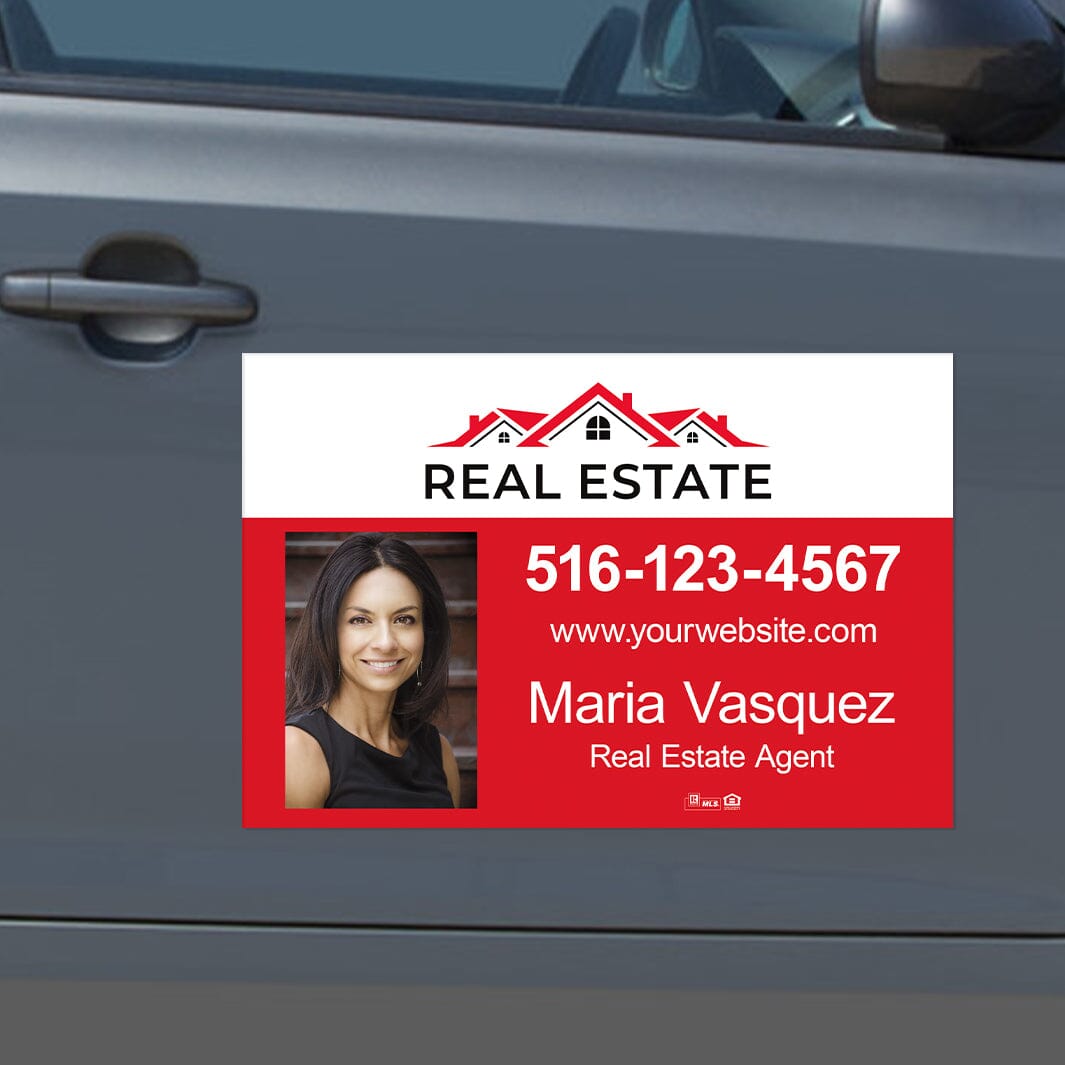 Independent real estate car decals