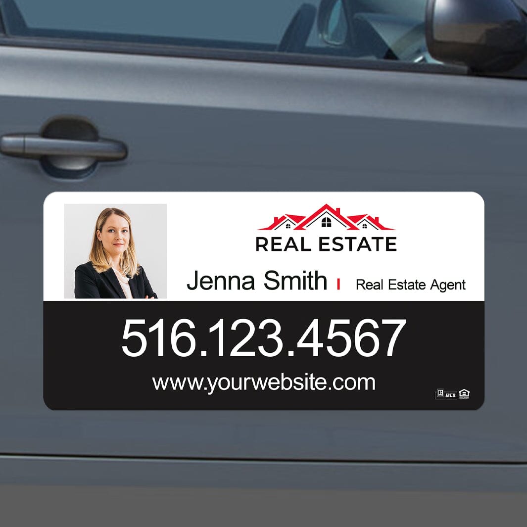 Independent real estate car magnets