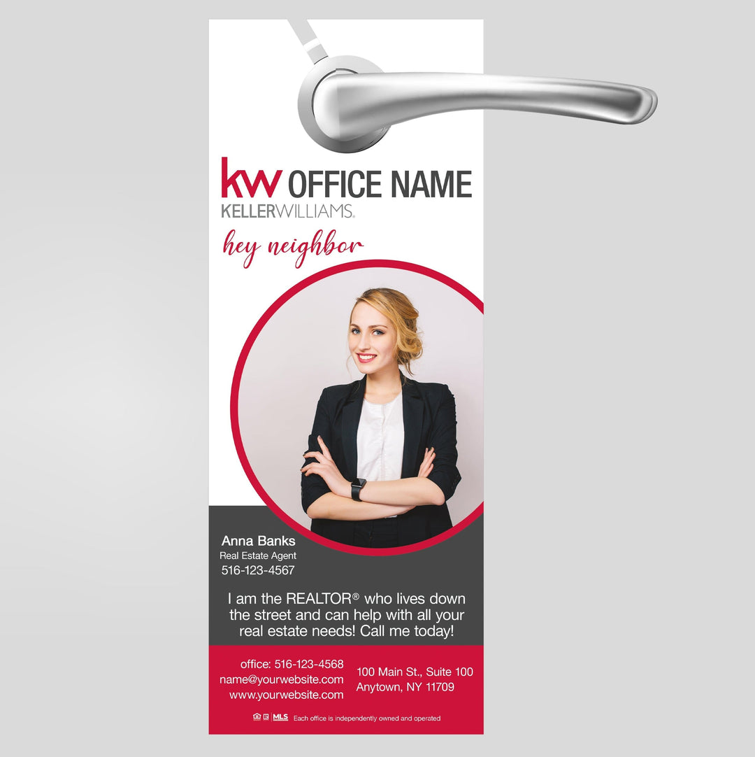 Keller Williams door hangers