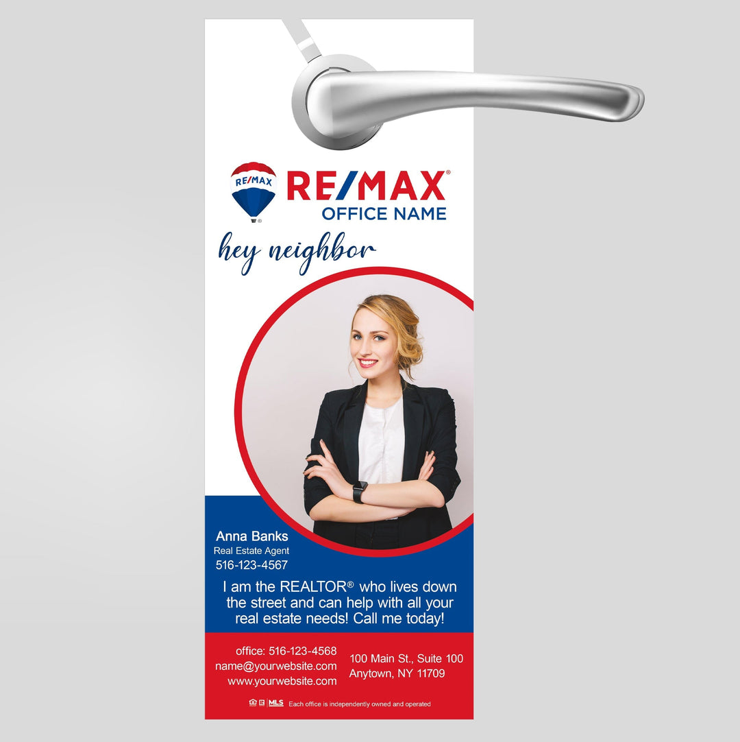 REMAX door hangers