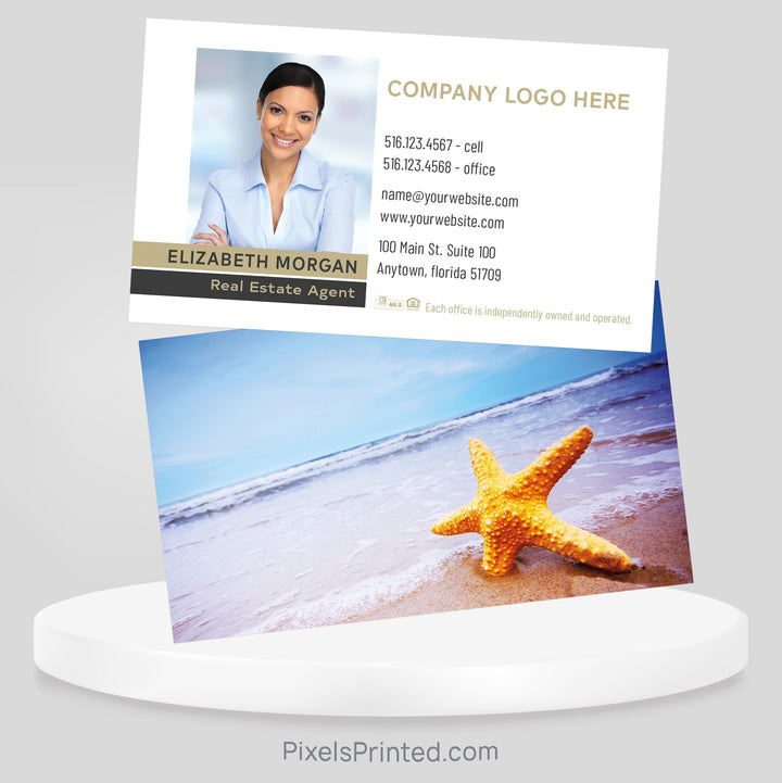 beach Century 21 real estate business cards Business Cards PixelsPrinted 