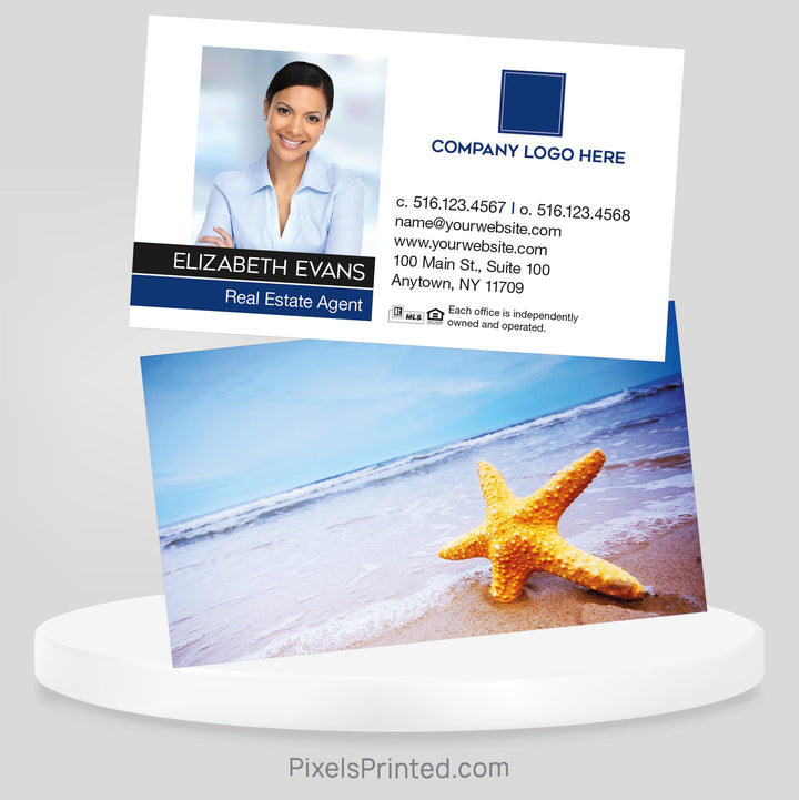 beach Coldwell Banker business cards Business Cards PixelsPrinted 