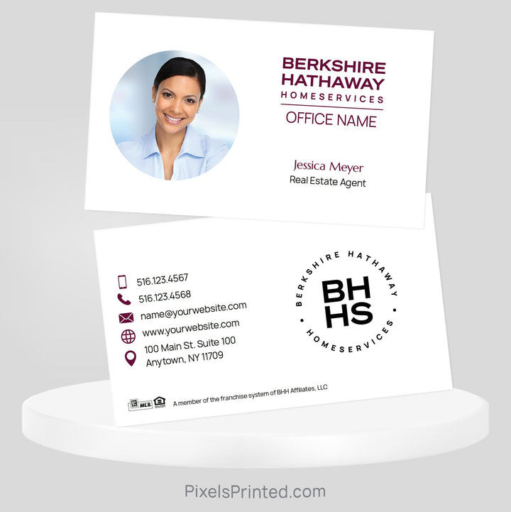 Berkshire Hathaway business cards Business Cards PixelsPrinted 