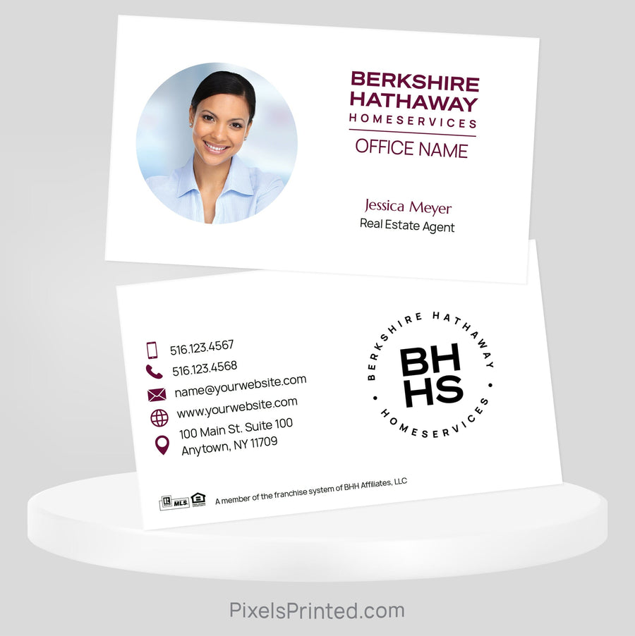 Berkshire Hathaway business cards Business Cards PixelsPrinted 