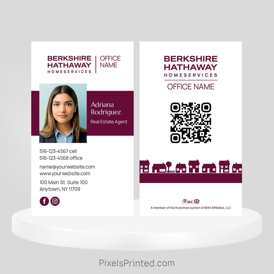 Berkshire Hathaway business cards Business Cards PixelsPrinted 