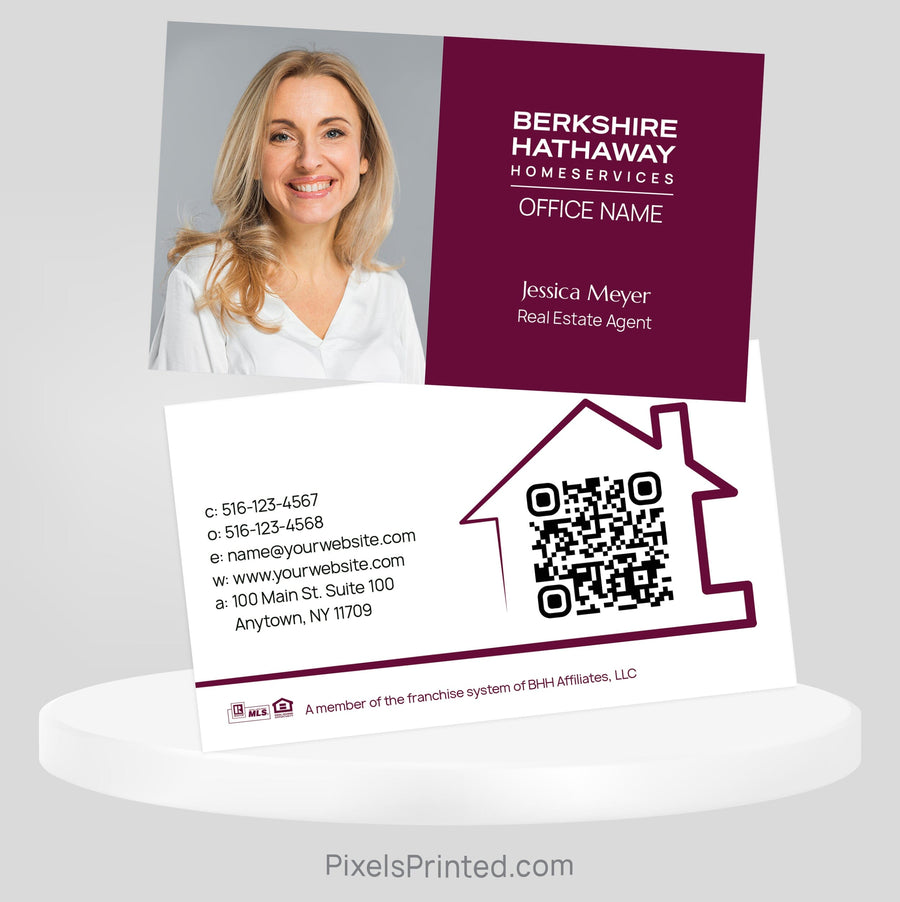 Berkshire Hathaway business cards Business Cards PixelsPrinted 