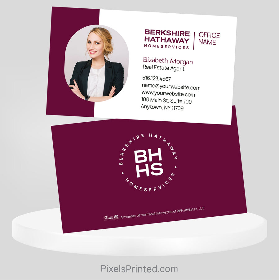 Berkshire Hathaway business cards Business Cards PixelsPrinted 