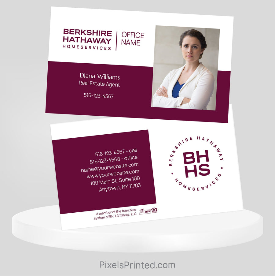 Berkshire Hathaway business cards Business Cards PixelsPrinted 