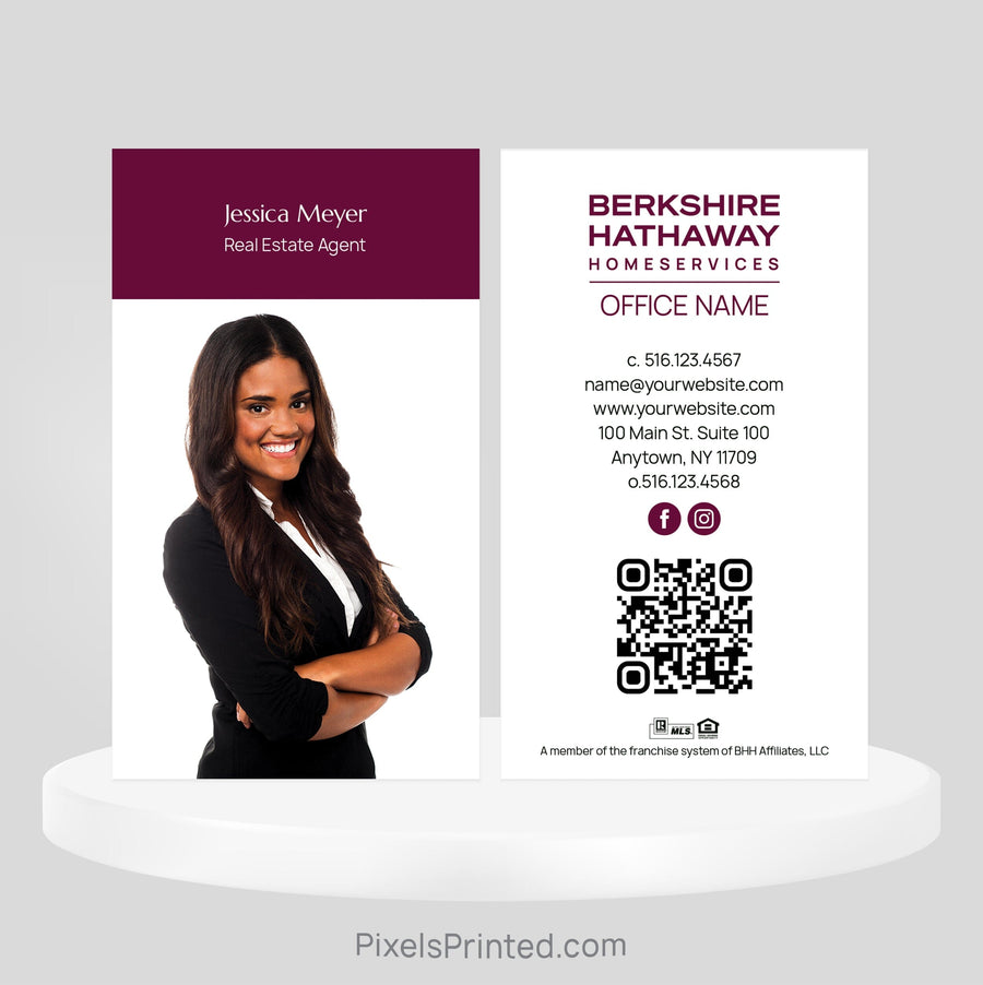 Berkshire Hathaway business cards Business Cards PixelsPrinted 