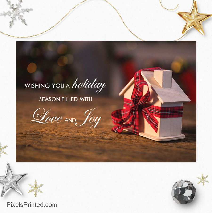 Berkshire Hathaway Christmas holiday postcards PixelsPrinted 