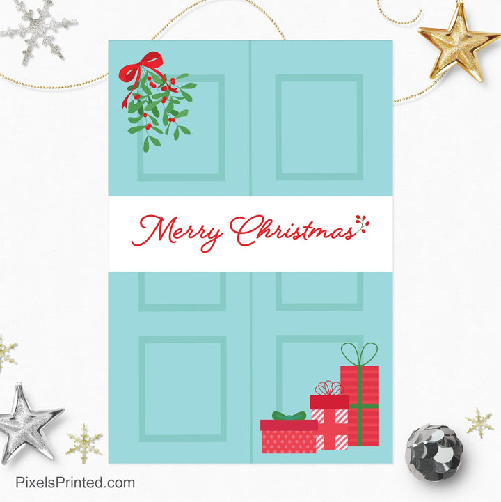 Berkshire Hathaway Christmas holiday postcards PixelsPrinted 