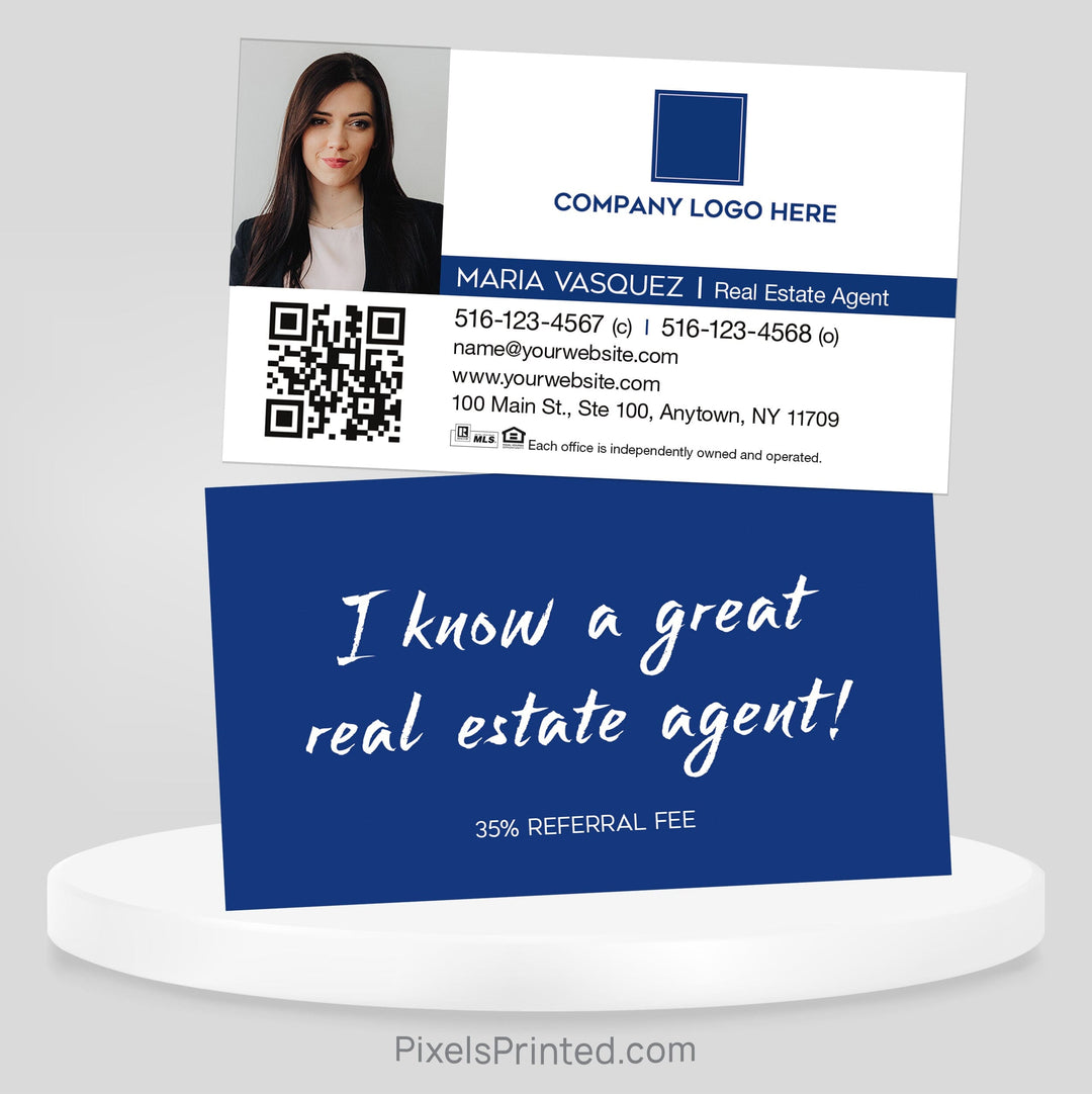 Coldwell Banker realty referral cards Business Cards PixelsPrinted 