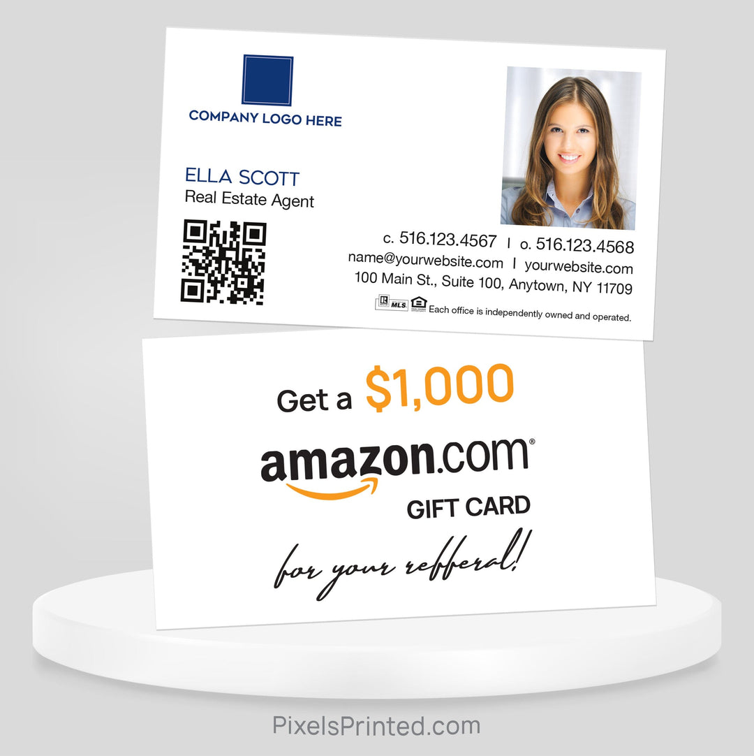 Coldwell Banker realty referral cards Business Cards PixelsPrinted 