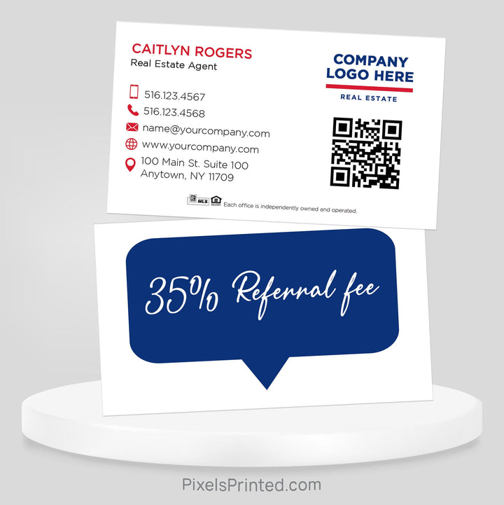 ERA real estate referral cards Business Cards PixelsPrinted 