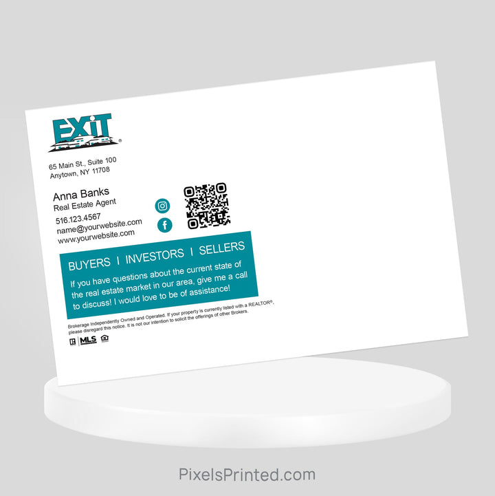 EXIT realty fall activities postcards PixelsPrinted 