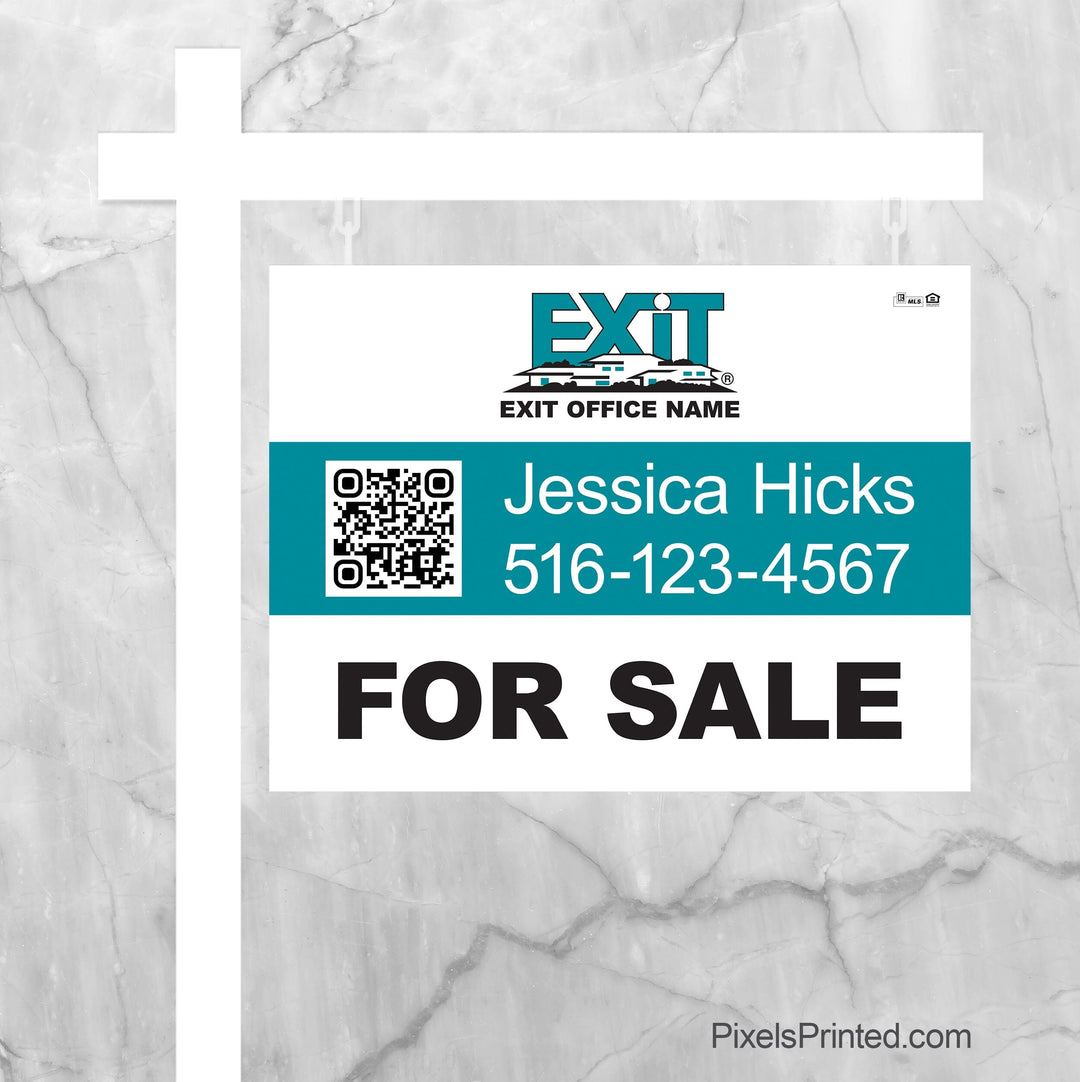 EXIT realty for sale sign panels sign panels PixelsPrinted 