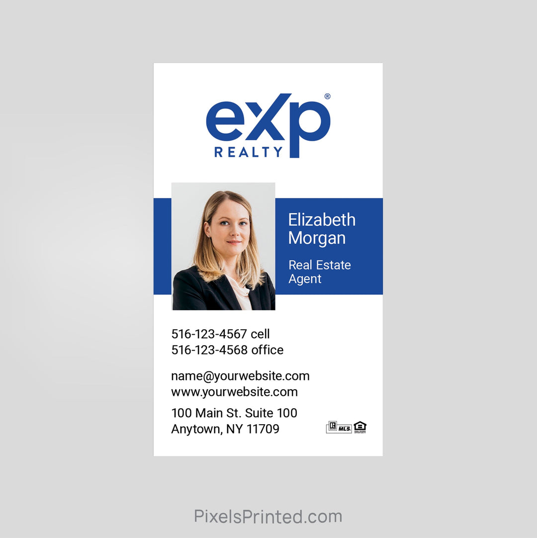 EXP realty business card magnets PixelsPrinted 