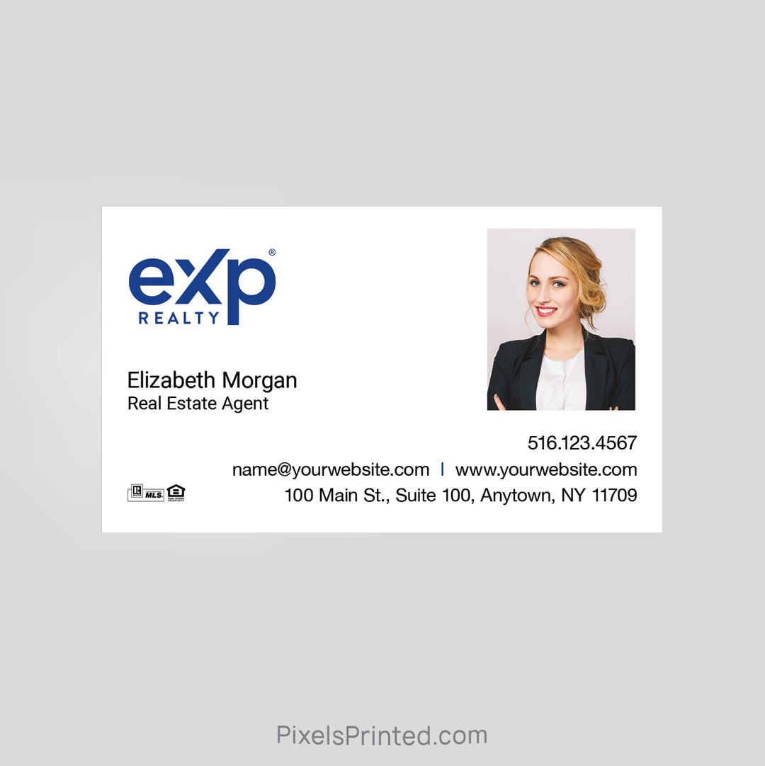 EXP realty business card magnets PixelsPrinted 