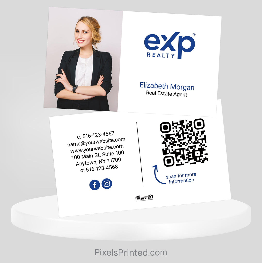 EXP realty business cards Business Cards PixelsPrinted 