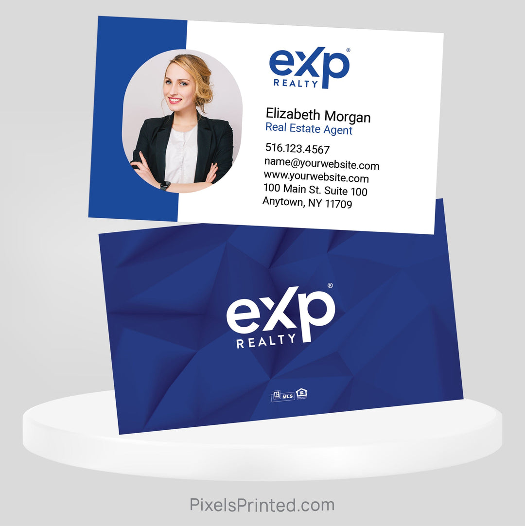 EXP realty business cards Business Cards PixelsPrinted 