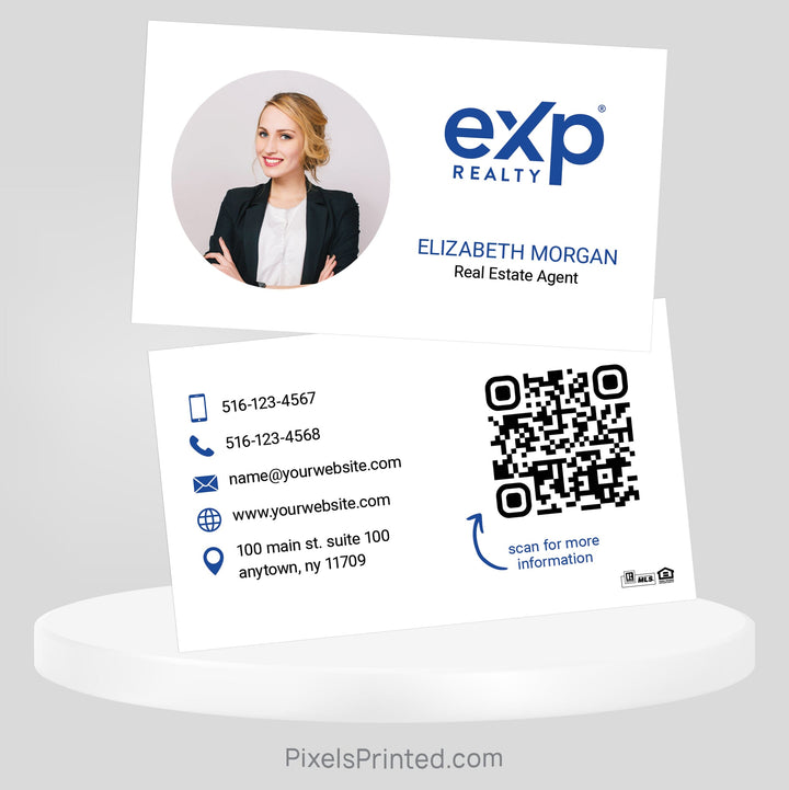 EXP realty business cards Business Cards PixelsPrinted 