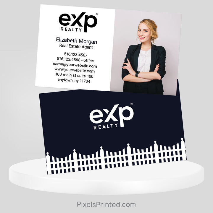 EXP realty business cards Business Cards PixelsPrinted 