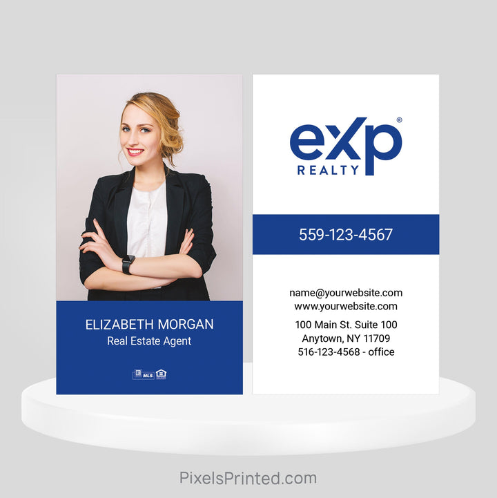 EXP realty business cards Business Cards PixelsPrinted 