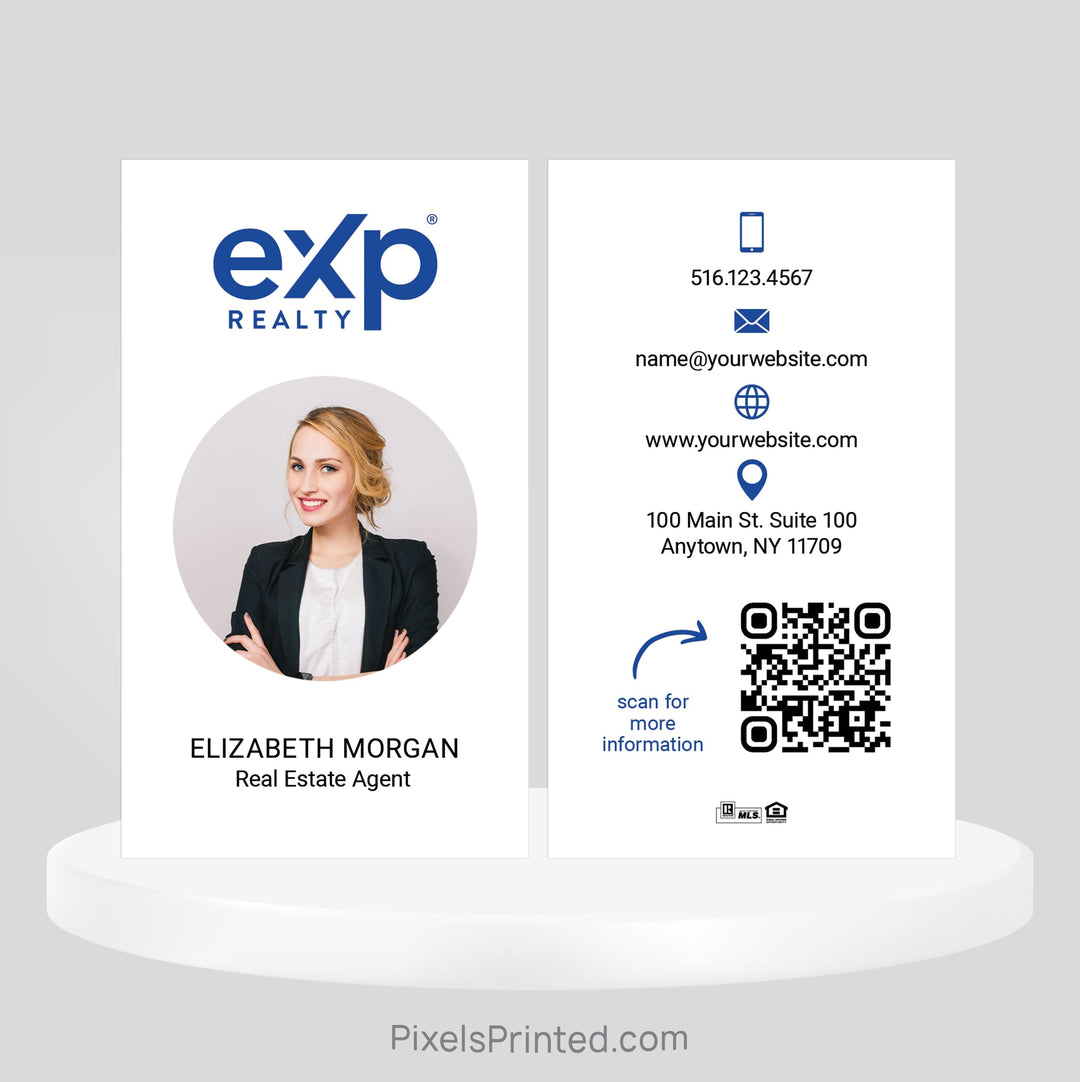 EXP realty business cards Business Cards PixelsPrinted 