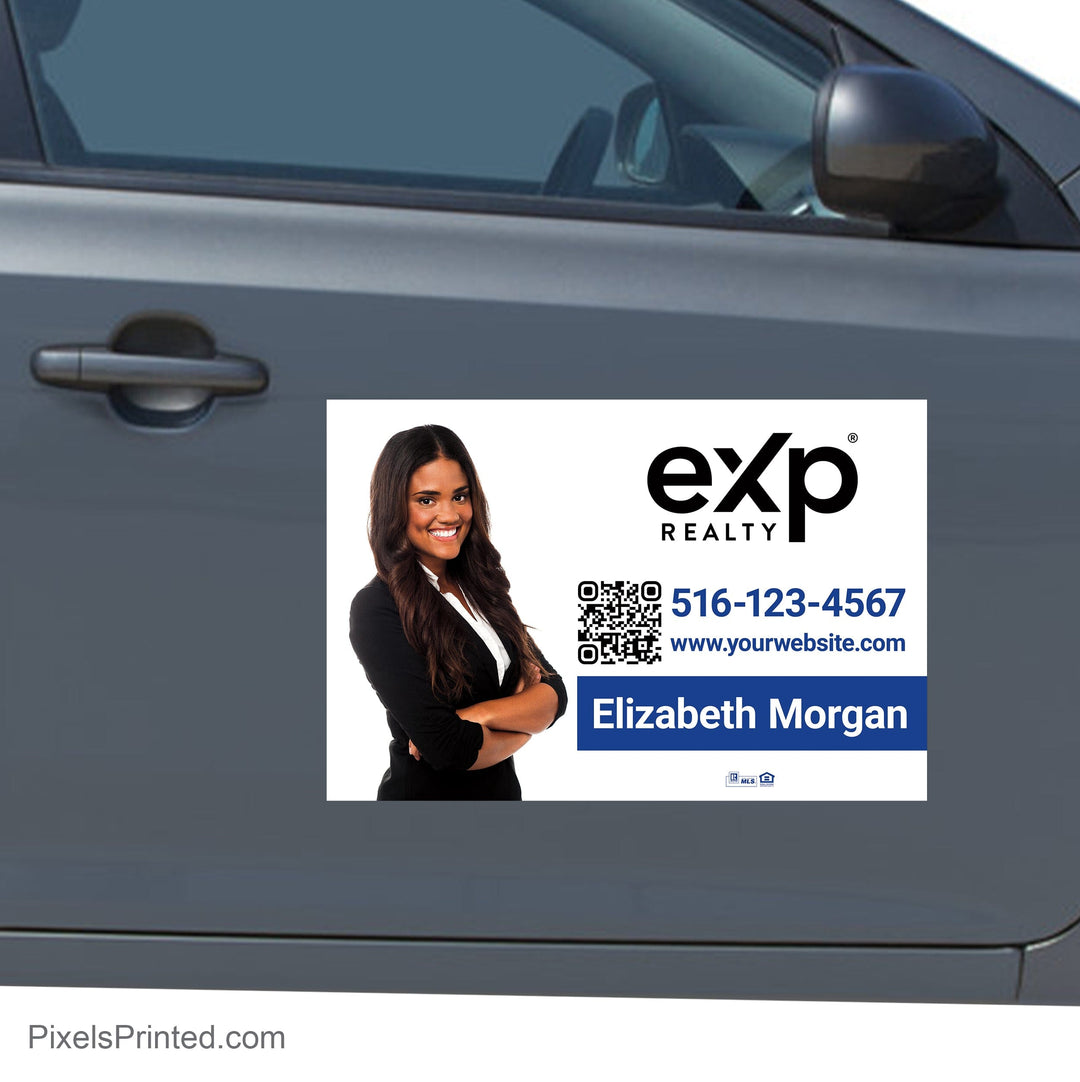 EXP realty car decals - 12”x18” car decals PixelsPrinted 