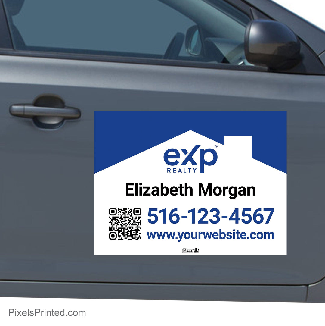 EXP realty car decals - 18”x24” car decals PixelsPrinted 