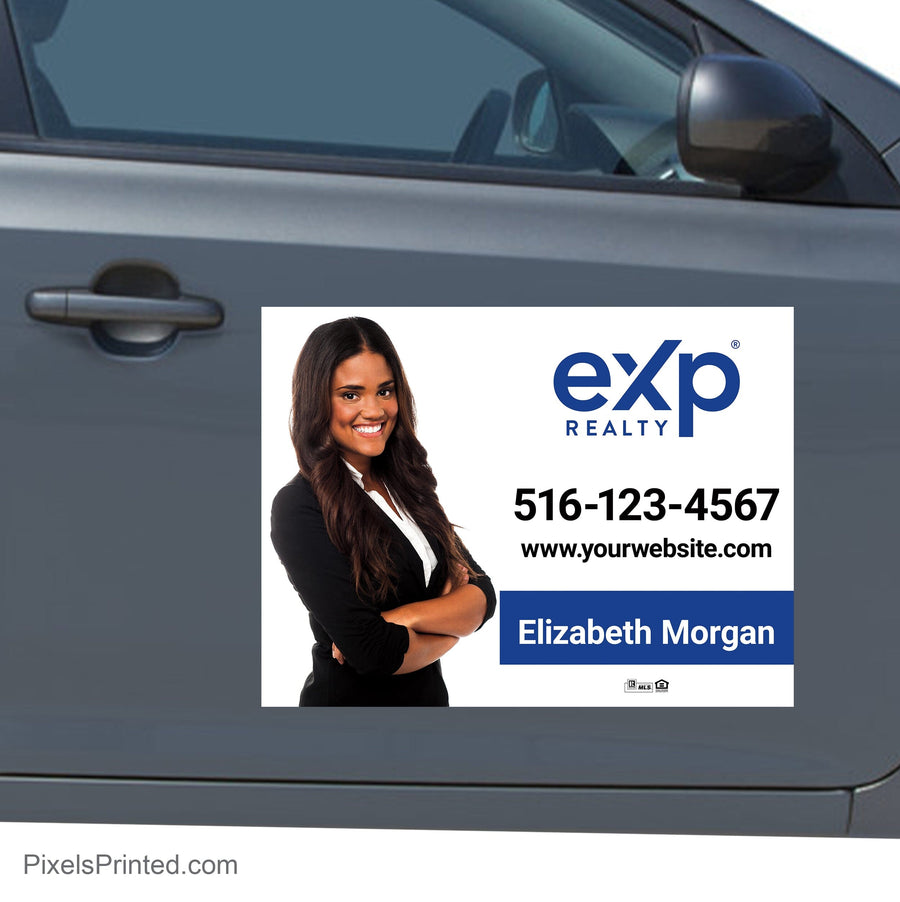 EXP realty car decals - 18”x24” car decals PixelsPrinted 