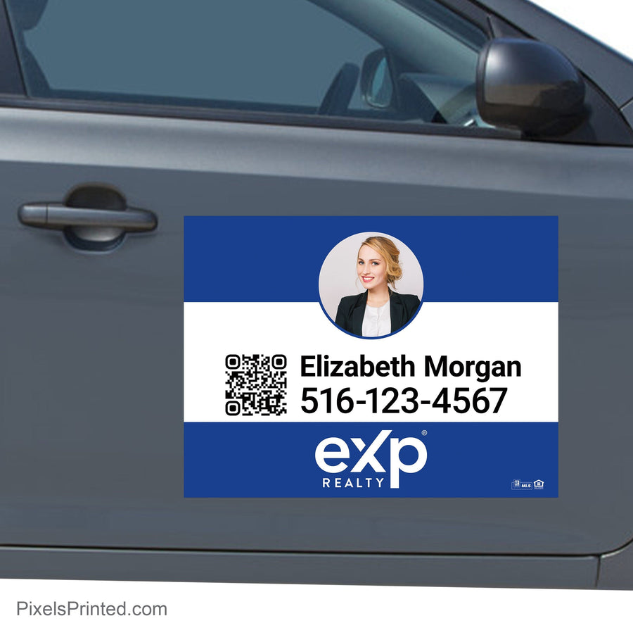 EXP realty car decals - 18”x24” car decals PixelsPrinted 