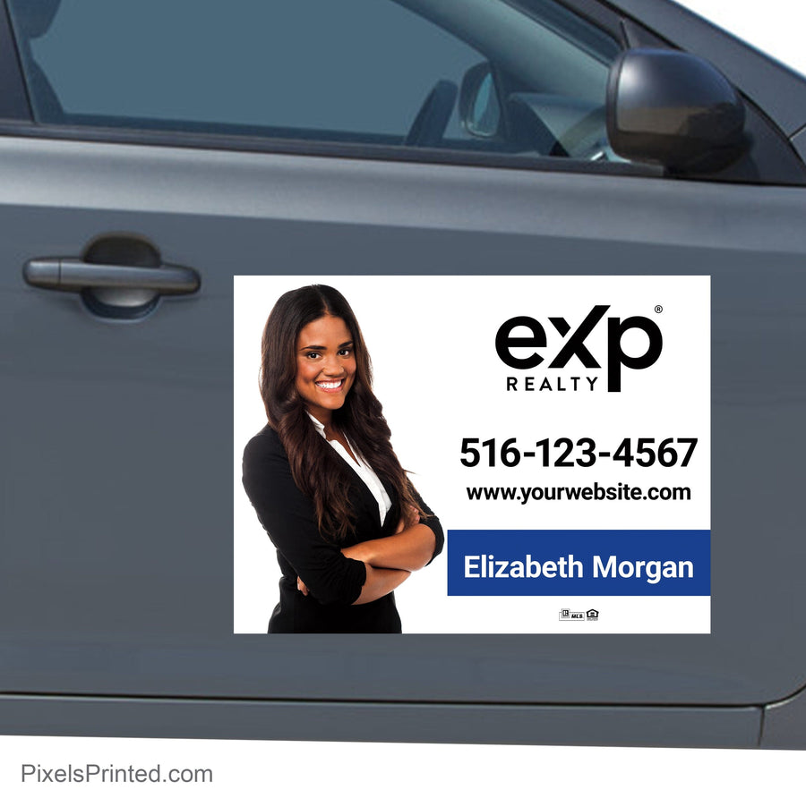 EXP realty car decals - 18”x24” car decals PixelsPrinted 