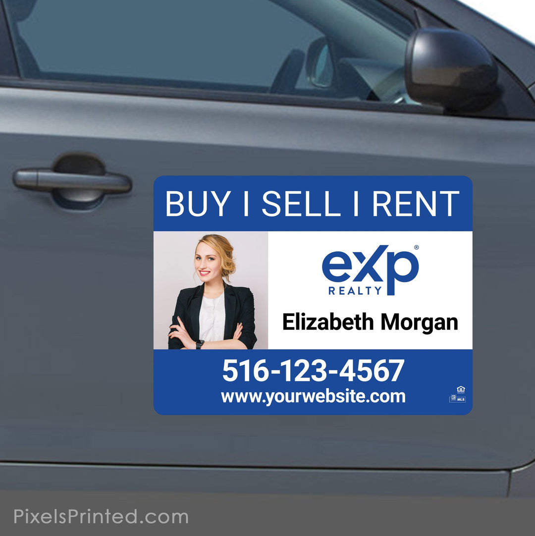 EXP realty car magnets - 18”x24” PixelsPrinted 