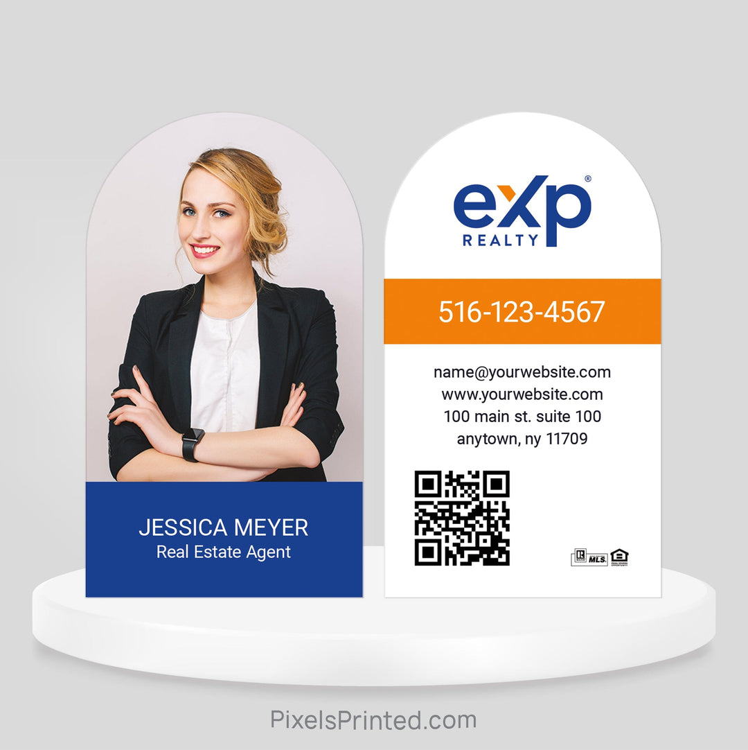 EXP realty half circle business cards Business Cards PixelsPrinted 