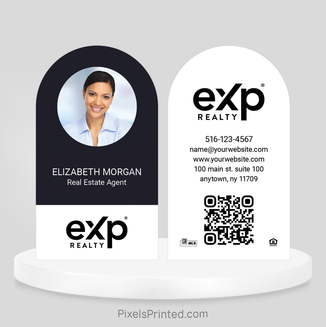 EXP realty half circle business cards Business Cards PixelsPrinted 