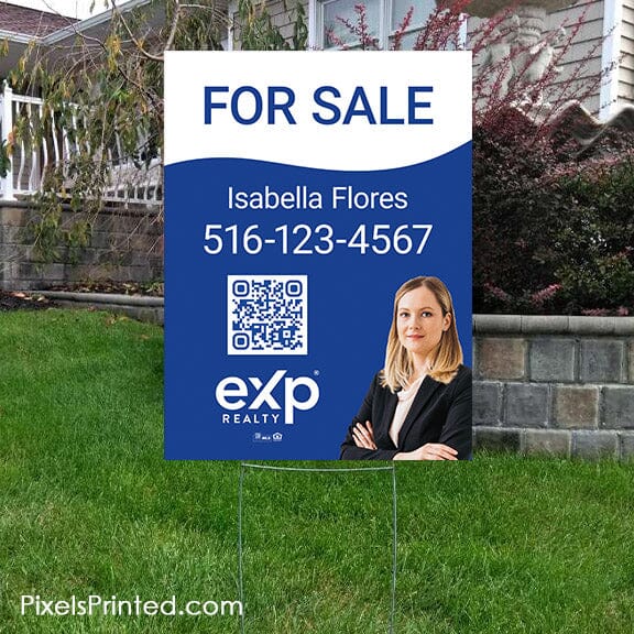 EXP realty yard signs yard signs PixelsPrinted 