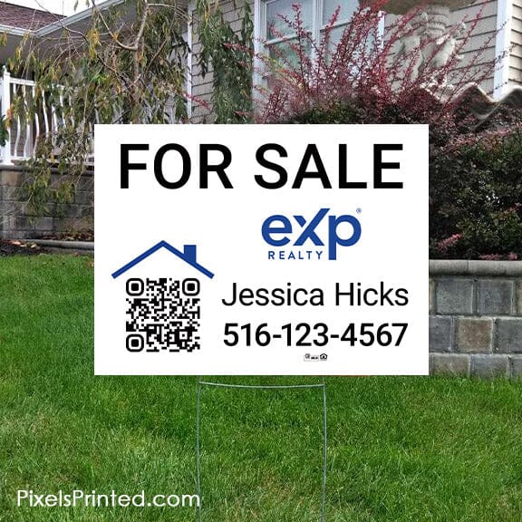 EXP realty yard signs yard signs PixelsPrinted 