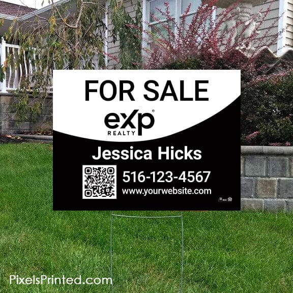 EXP realty yard signs yard signs PixelsPrinted 