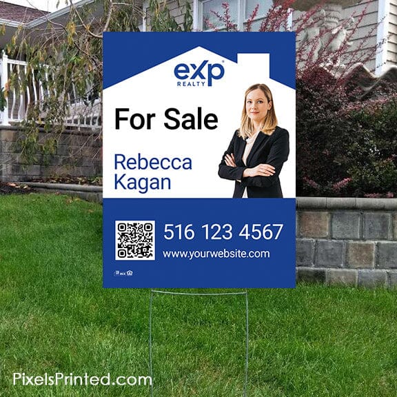 EXP realty yard signs yard signs PixelsPrinted 