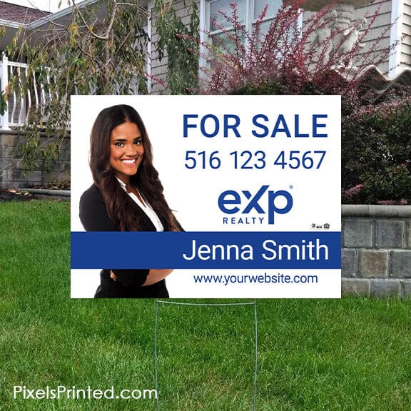 EXP realty yard signs yard signs PixelsPrinted 