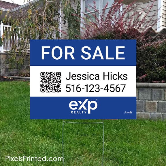 EXP realty yard signs yard signs PixelsPrinted 